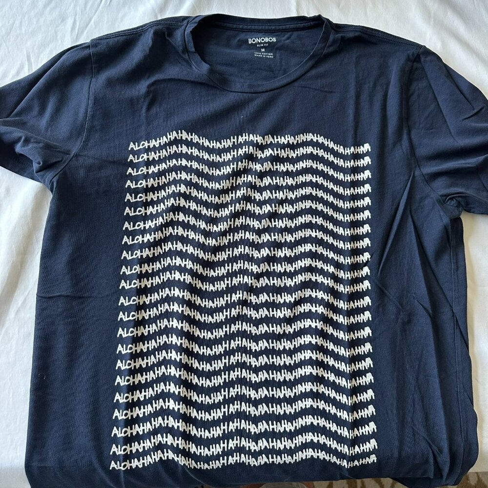 Bonobos Patterned Tee - Picture 3 of 3